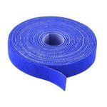 Double-sided velcro 20mm x 1-mb blue - fixing band - cable organizer