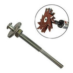 Arbor for 5mm discs - adapter for M6 thread - for drill grinder polisher