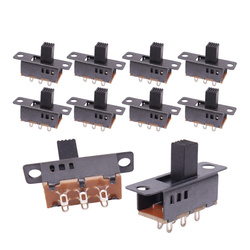 ON-OFF -ON slide switch - 13x22x7mm 6PIN - SS23D32G7 - 10 pcs.