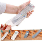 Silicone remote control protector - 19x5.5x2cm - remote control cover - type A