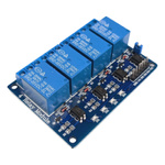 Relay module 4 channels - 5V - 10A/250V - with optoisolation - Arduino