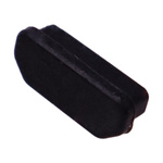 Silicone HDMI network port cap - black - network port cap