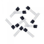 Transistor BC547B - 10 pcs - bipolar NPN transistor 0,1A 45V - TO-92