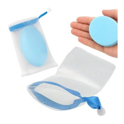 Bar soap pouch - washer - soap lattice