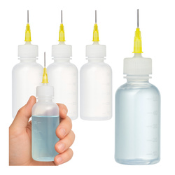 ESD 50 ml Antistatic Bottle with Needle for Dispensing Chemicals and Liquids - 5 pieces