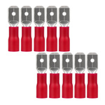 Male Insulated Crimped Connector MDD 1.25 -250 10pcs Quick Connector
