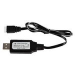 USB charger for 2S - 7.4V batteries - JST XH 3pin connector - 43 cm cable