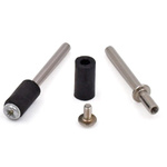 Rubber mandrel for grinder - 3x6mm - grinding ring holder - Dremel