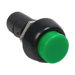 Pushbutton PBS-11A - 250V 3A - bistable - round - green