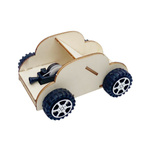 Plywood car - spring drive - DIY car - Wooden Educational Toy