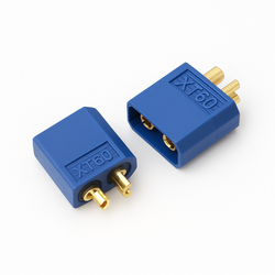 XT60 plugs - blue (blue) - complete XT60 connector
