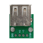 USB receptacle A for contact board KIT - USB receptacle type A