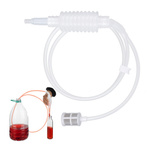 Wine drain puller - 1.5m hose - liquid hand pump