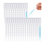 Disposable 3ml Pipette - Measuring Dropper - 100pcs