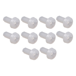 Nylon Screw M3x6mm - 10 pcs - for screwdriver