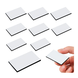 Mikroguma Dwustronna 2,5mm 50x30mm Czarna Podkładka Piankowa z Klejem