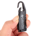 Cipher padlock - 6.4cm - black - combination lock