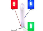 RGB LED 5mm - common Anode, matte - ARDUINO - 10 pcs