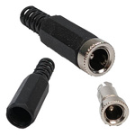 DC 2.1/5.5mm power socket - on cable - Jack 5.5x2.1