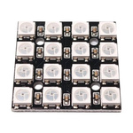 LED lighting 5050 WS2812B - 16 Bits Square - RGB LED module