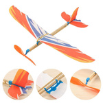 Rubber powered model airplane 410mm - Children's airplane - rubber band aircraft