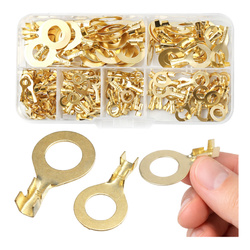 Zestaw 150szt - Konektor oczkowy nieizolowany - końcówka kablowa M3 M4 M5 M6 M8 M10