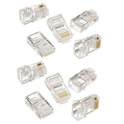 RJ45 8P8C plug - End 10 pcs - LAN RJ-45 internet plug