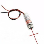 Laser module with 650nm 5mW lens - red cross beam