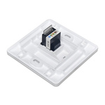 Telephone or Internet socket cover - 1 tab - socket bezel