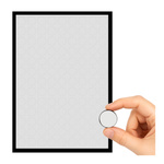 Mikroguma Dwustronna 200 sztuk 1,5mm fi-10mm Czarna Podkładka z Klejem