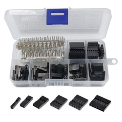 Zestaw wtyków kołkowych 620 szt - wtyk kołkowy - PIN męski i żeński + obudowy