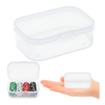 Mini Plastic Box - 55x40x20mm - Closable Organizer for Small Things