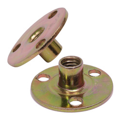 Lock nut M6 6x25x1.2 with flange - 3-hole