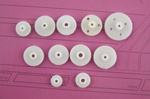 Set of 11 gears and pinions - for electric motors