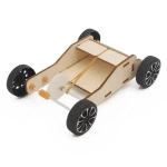 Plywood car - rubber drive - DIY car - Wooden Educational Toy