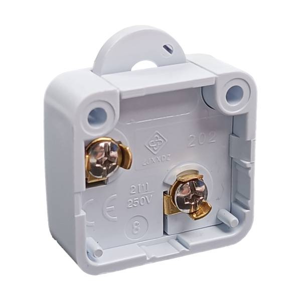 Włącznik do drzwi meblowy LED 250V 2A - instalacja z LED