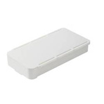 Desk drawer - white - 195x93x30mm - self-adhesive organizer for pens and small items