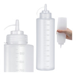 PE/PP 1000ml bottle - with cap - for dispensing liquids