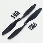 Propellers 10x4.5 CW/CCW - black - a pair of propellers 1045