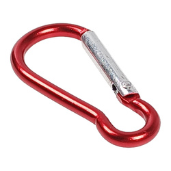 Key Carabiner - 48mm aluminum carabiner - mix colors - shackle - Survival