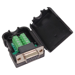 DB9 Socket Transition 9Pin DSUB8 Female Housing With Quick Disconnect