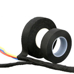 Insulating Fabric Tape 19mm x 15m - black - Wire Paracord Tape