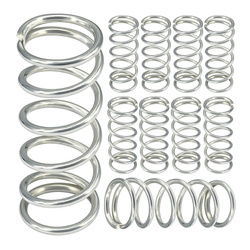 Sprężyna Naciskowa 22x9 mm Drut 1 mm Wytrzymała Stal Nierdzewna 10 sztuk