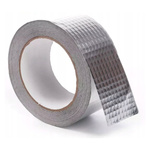 Insulation tape - aluminum - 0,15x50mmx5m - sealing tape - for underfloor heating system