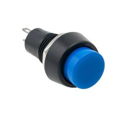 PBS-11B pushbutton - 250V 3A - monostable - round - blue
