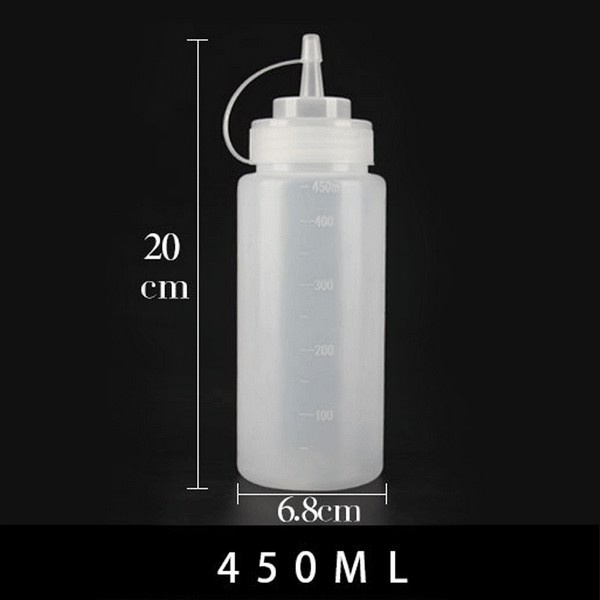 Butelka PE/PP 450ml - całość