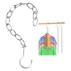 Clothes Chain Metal Multifunctional Hanger for Wardrobe 50cm Hanger