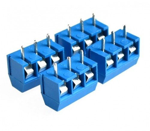 Złącze ARK 3PIN - raster 5mm - zdjęcie 1