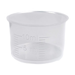 10ml measure - Plastic container with measuring cup