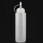 PE/PP bottle 240ml - with cap - for dispensing liquids